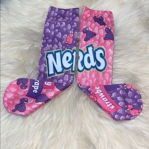 Nerds candy socks